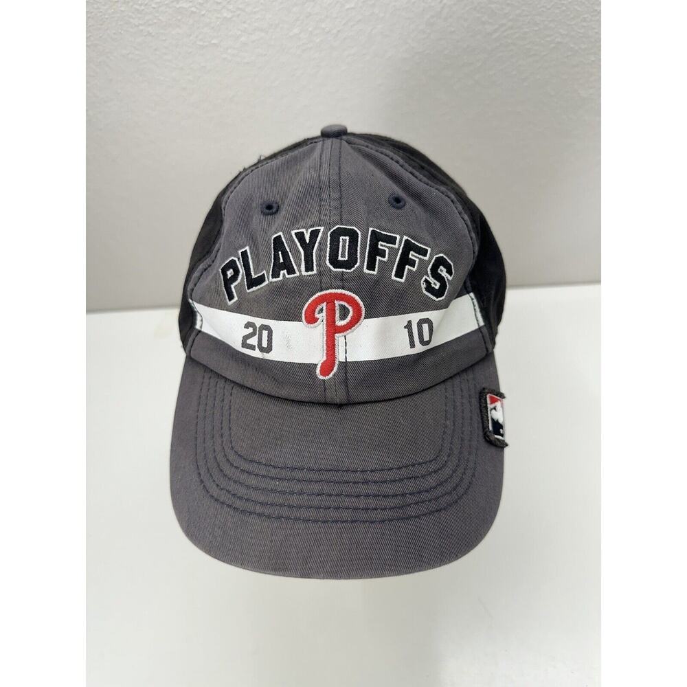 Black and Gray Playoffs Cap
